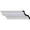 Ekena Millwork 3 7/8"H x 4 1/2"P x 5 7/8"F x 94 1/2"L Bulwark Smooth Crown Moulding MLD03X04X05BU - alternate 1